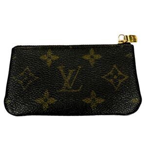 Louis Vuitton Pochette Clés Monogram Key Pouch / Coin Purse - Authentic